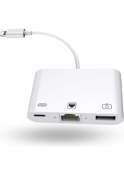 Büro Ev Ofis Cihazları Için Ios-Çoklu Ethernet Adaptör fiyatları