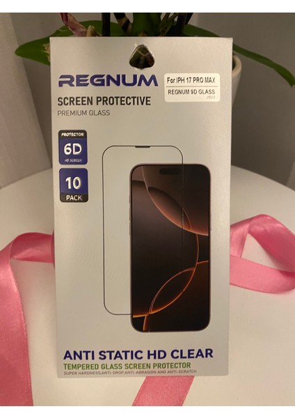 17 Pro Max Telefon Kirilmaz Hayalet Cam