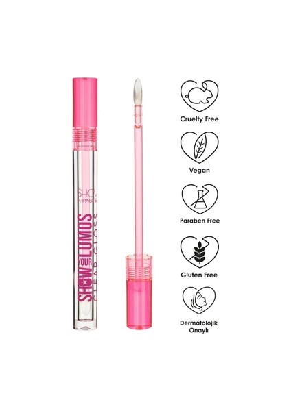 Show Your Lumos Clear Gloss