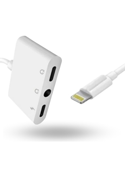 Büro Ev Ofis Cihazları Için Ios-3hub Audio Adaptör