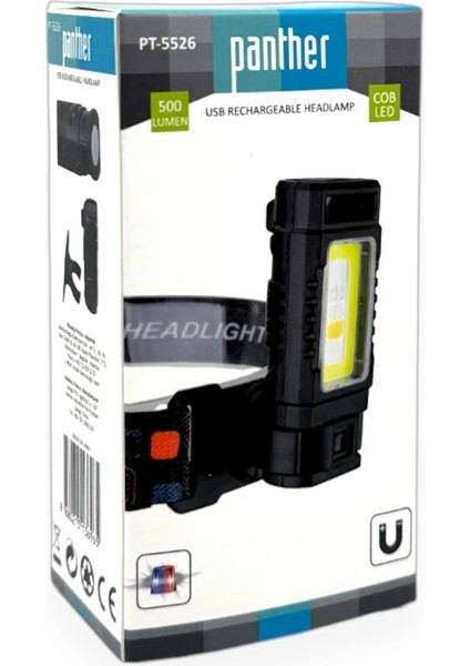 Bx PT-5526 USB Şarjlı Kafa Lambası indirimleri