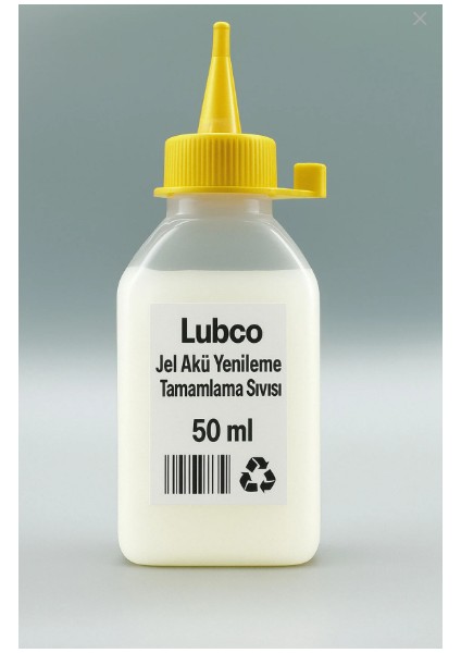 Jel Akü Bakım Yenileme Tamamlama Sıvısı Elektrolit 50 ml