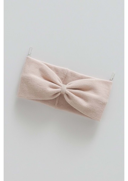 Pretty Baby Detaylı Saç Bandı - Caramell - BNT2136 - Vizon - St - BNT2136-VIZON-ST Vizon