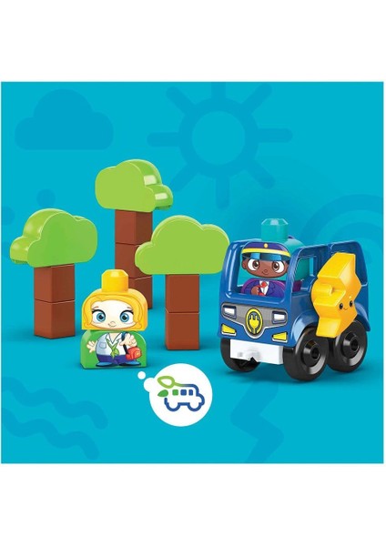 HDX90 Mega Bloks, Doğa Dostu Otobüs Seti, 36 Parça, +1 Yaş fırsatları