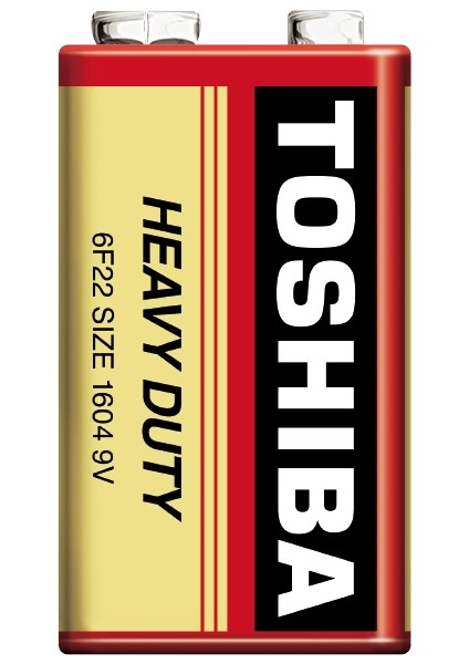 Toshiba 6F22KG 9 Volt Pil 1'li