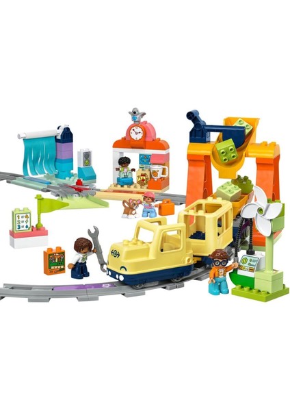 10428 LEGO Duplo Büyük Interaktif Mahalle Treni 103 Parça +3 Yaş fiyatları