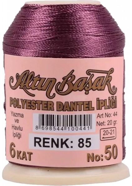 3 Adet Altınbaşak Oya ve Dantel Ipi 20 gr - Royaleks - No: 085 modelleri