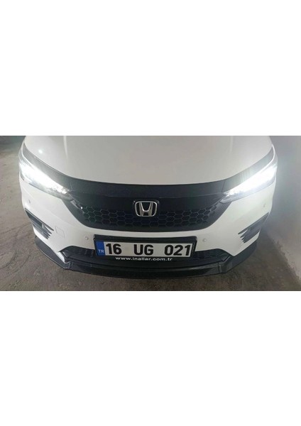 Honda Civic 2021+ 3 Parça Ön Lip Parlak Siyah modelleri