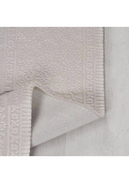 Celsita Klasik Göbekli Krem Bambu ve Akrilik Makine Halısı modelleri