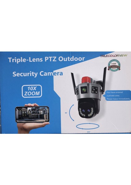 Tekrenkmarket O-kam Okam 4445 Wifi 10X Optik Zoom 2 Lens 3 Görüntü Zoom Ptz Akıllı Güvenlik Kamerası modelleri