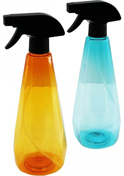 Plastik GMP-297 Zümrüt - 650ML Renkli Plastik Boş Sprey Şişe (4887)