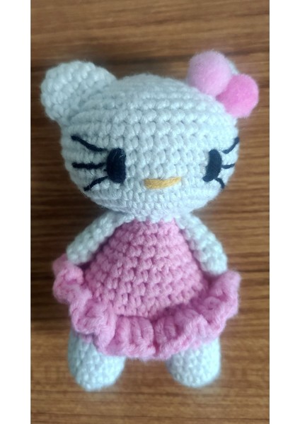 Sevimli Kedi Figürü Pembe fırsatları