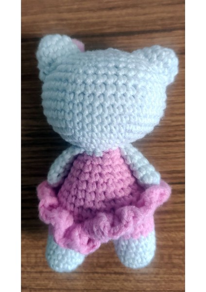 Sevimli Kedi Figürü Pembe indirimleri