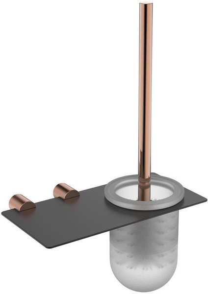 Klozet Fırçası FY-90304 (Rose-Siyah)