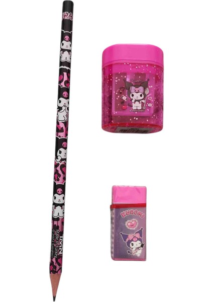 Kurşun Kalem Silgi Kalemtıraş Kırtasiye Seti