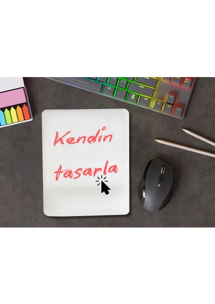 Firmalara Özel , Kişiye Özel Tasarlanabilir Bileklik Destekli Dikdörtgen Mouse Pad fırsatları