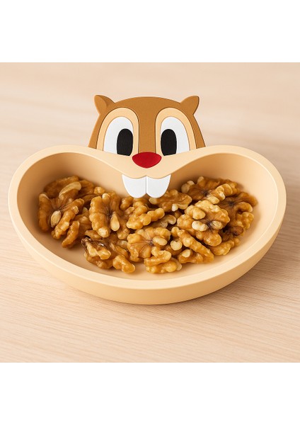 Kunduz Figürlü Çocuk Mama / Atıştırmalık Kasesi – Sevimli Tasarım