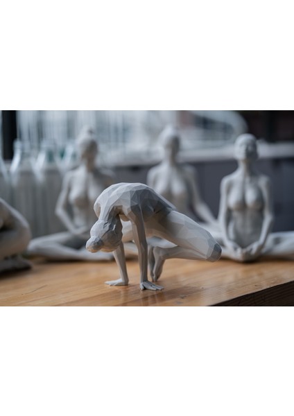 Fitwoman Esnek Form – 3D Kadın Hareket Figürü Biblo Dekoratif Obje & Figür modelleri