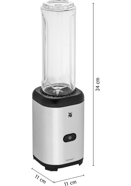 Kult X Mix & Go Sürahili Smoothie Blender 300W 0,6L, Paslanmaz Çelik Bıçaklı, Taşınabilir Şişe, Gri Renk fırsatları