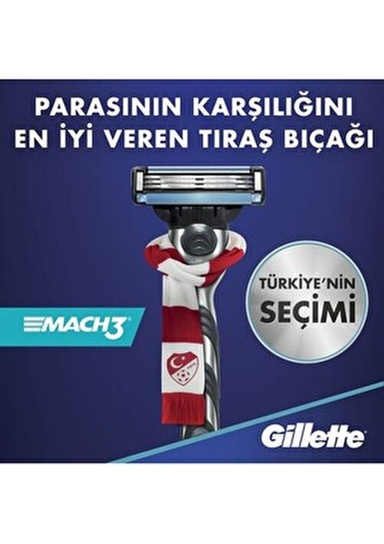 Mach3 Makine + Gillette Mach3 20 Adet Tıraş Bıçağı modelleri