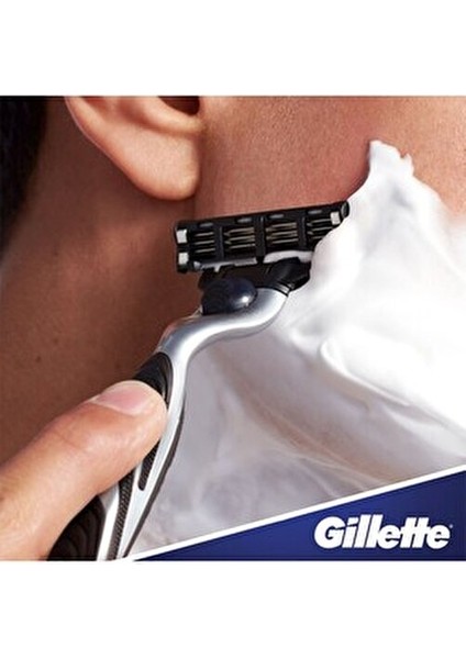 Mach3 Makine + Gillette Mach3 20 Adet Tıraş Bıçağı