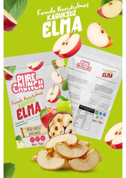 Fırın Kurutma Kırmızı Elma 35 gr