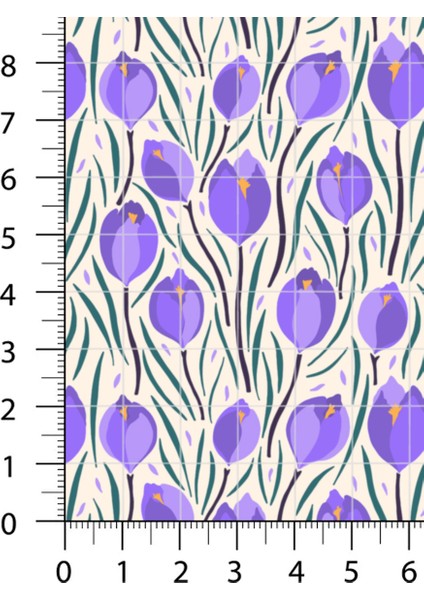 %100 Pamuk Saten Kumaş Panel – 6 Desenli Dijital Baskılı Tek Parça Patchwork Kumaş | 140 G/m², 155×100 cm indirimleri