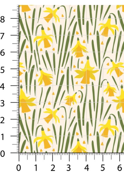 %100 Pamuk Saten Kumaş Panel – 6 Desenli Dijital Baskılı Tek Parça Patchwork Kumaş | 140 G/m², 155×100 cm