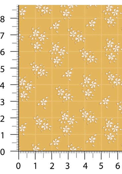 %100 Pamuk Saten Kumaş Panel – 6 Desenli Dijital Baskılı Tek Parça Patchwork Kumaş | 140 G/m², 155×100 cm