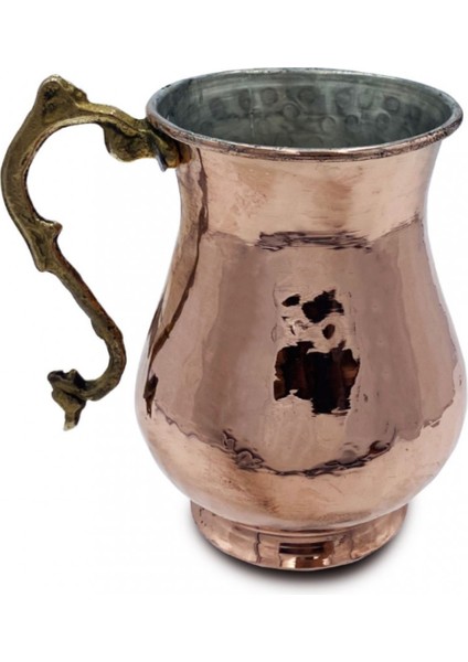 Bakır Bardak Kırmızı Ayaklı Model fiyatları