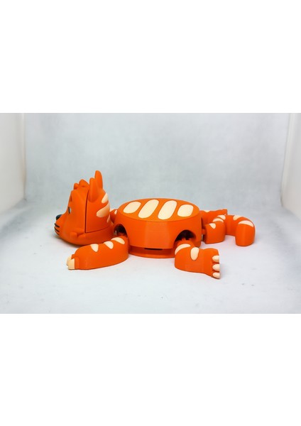 Şaşkın Kedi Sürpriz Bardak Altlığı | Kupa Konunca Hareket Eden 3D Baskı Hayvan Coaster | Masaüstü Eğlencesi | Turuncu Renk fırsatları