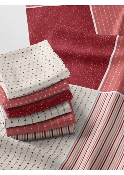 %100 Pamuk Saten Kumaş Panel – 6 Desenli Dijital Baskılı Tek Parça Patchwork Kumaş | 140 G/m², 155×100 cm fırsatları