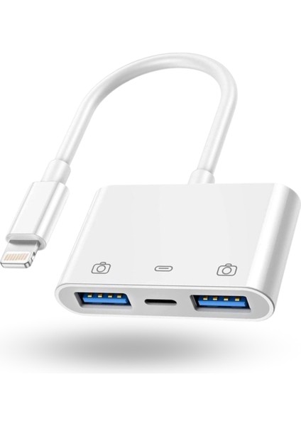 Büro Ev Ofis Cihazları Için Ios-2hub USB Camera Adapter fiyatları