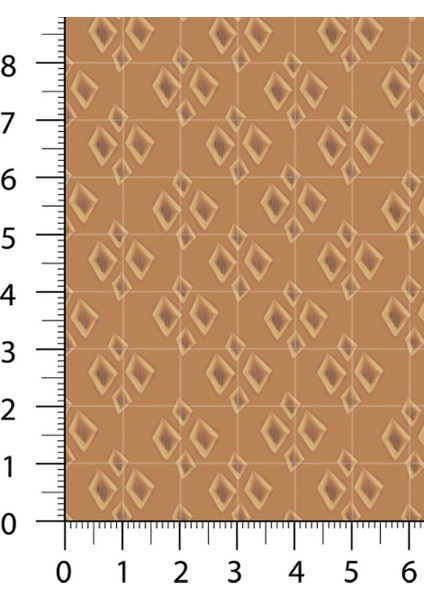%100 Pamuk Saten Kumaş Panel – 6 Desenli Dijital Baskılı Tek Parça Patchwork Kumaş | 140 G/m², 155×100 cm