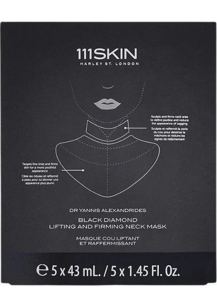 Black Diamond Lifting & Firming Neck Mask modelleri