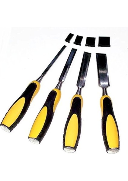 Ağaç Oyma Seti Darbeli Iskarpela Seti - 6-12-18-22MM ( Lisinya )