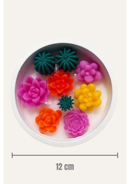 Home Flora Çiçek Bahçesi Kokulu Hediyelik Parafin Mum fiyatları