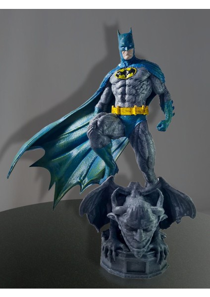 3D Batman Figür- Gotham- Batman Hediyelik Biblo