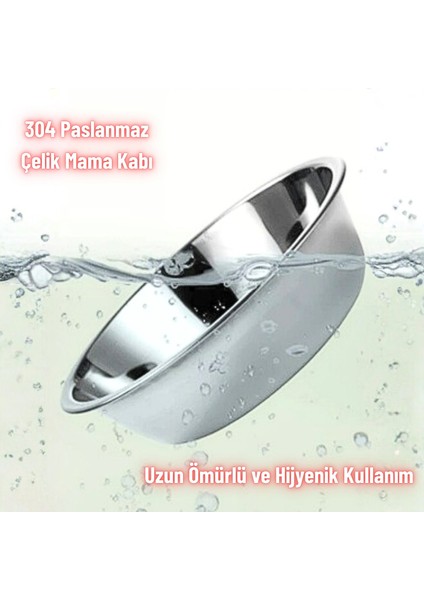 Kedi Köpek Mama ve Su Kabı Paslanmaz Çelik Kase Otomatik Su Denge Akıcı Mama Besleme Kolay Temizlik indirimleri