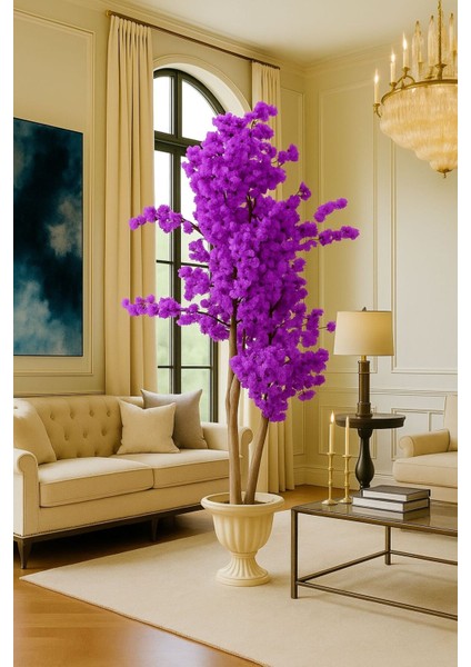 Yapay Bahardalı Ağaç 150 cm Nergis Saksı Dahil