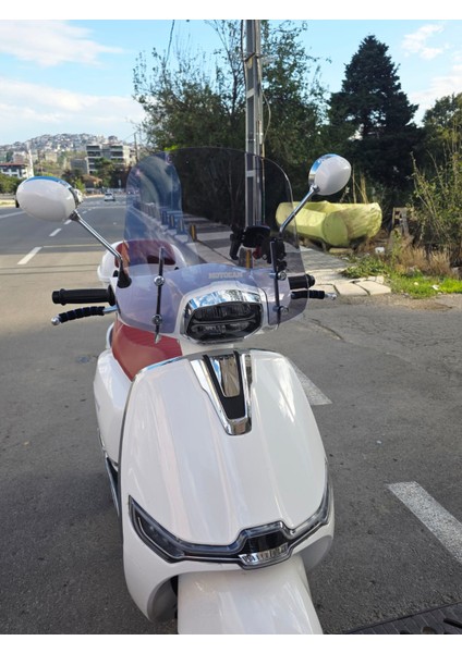 Küba mt 50 Pro Plus Ön Cam 2024-2025 Model 39CM Füme Renkli 4mm Aparatsızdır