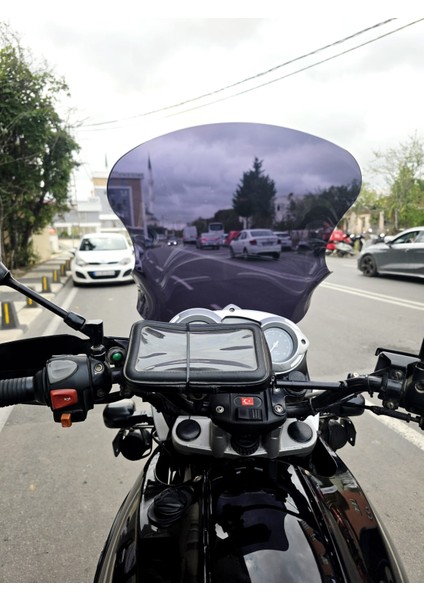 Bmw F650 Gs Siperlik Ön Cam 2004-2007 Model 50CM Siyah Renkli 4mm Sportif fırsatları