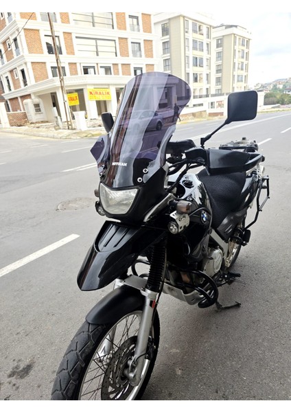 Bmw F650 Gs Siperlik Ön Cam 2004-2007 Model 50CM Siyah Renkli 4mm Sportif indirimleri