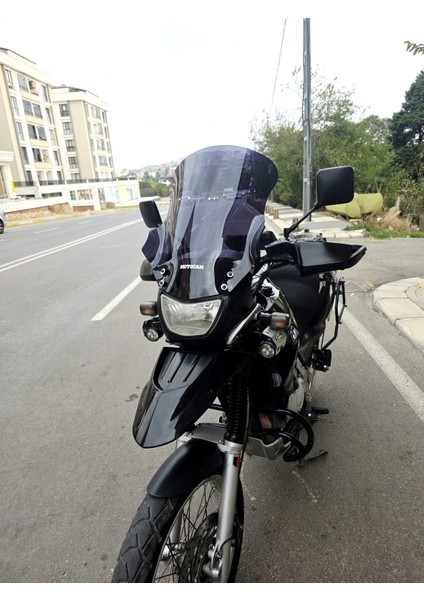 Bmw F650 Gs Siperlik Ön Cam 2004-2007 Model 50CM Siyah Renkli 4mm Sportif