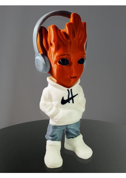 3D Galaksinin Koruyucuları Groot-Marvel Comics-Groot Figür-Heykel Biblo Groot modelleri