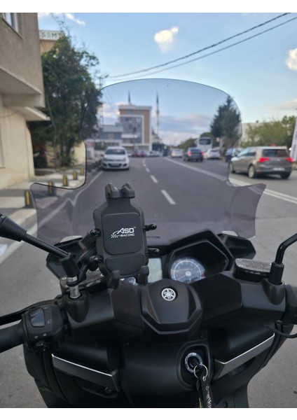 Yamaha Xmax 250 Siperlik Ön Cam 2014-2017 Model 59CM Şeffaf Renkli 4mm Elcikli fırsatları