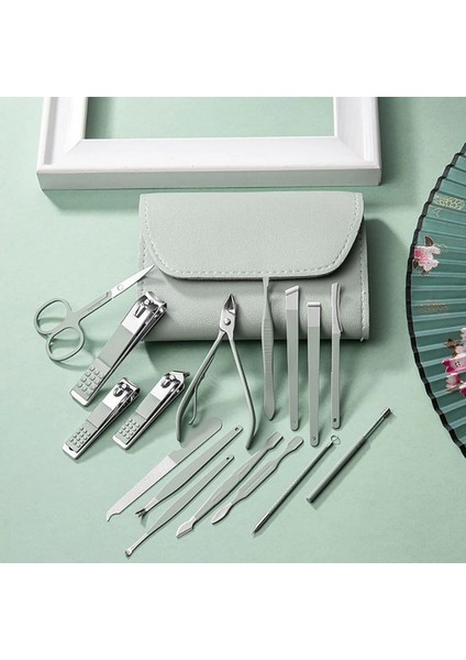 Kendiliğininden Çantalı Seyahat Tipi 16 Parça Manikür Pedikür Seti (4887) fiyatları