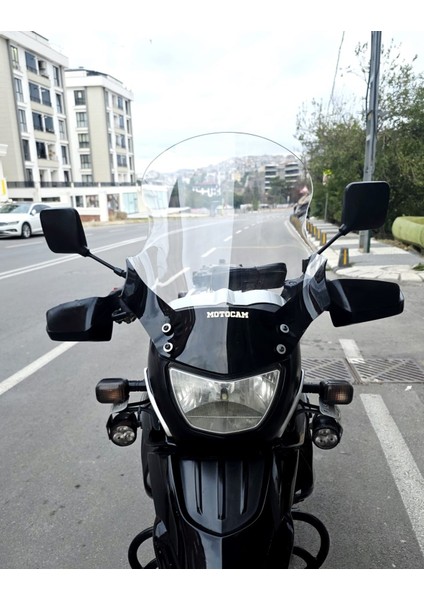 Bmw F650 Gs Siperlik Ön Cam 2004-2007 Model 50CM Şeffaf Renkli 4mm Sportif