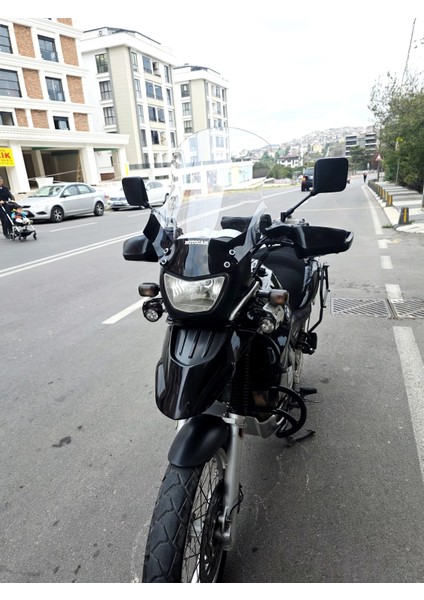 Bmw F650 Gs Siperlik Ön Cam 2004-2007 Model 50CM Şeffaf Renkli 4mm Sportif indirimleri