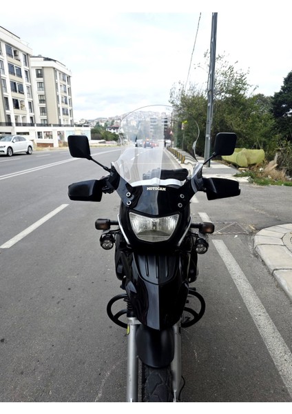 Bmw F650 Gs Siperlik Ön Cam 2004-2007 Model 50CM Şeffaf Renkli 4mm Sportif